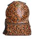 Leopard Print Backpack, front view